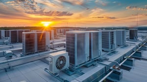 HVAC System on Roof